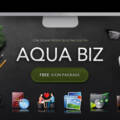 Icon package “AQUA BIZ” designed by TMCreation
