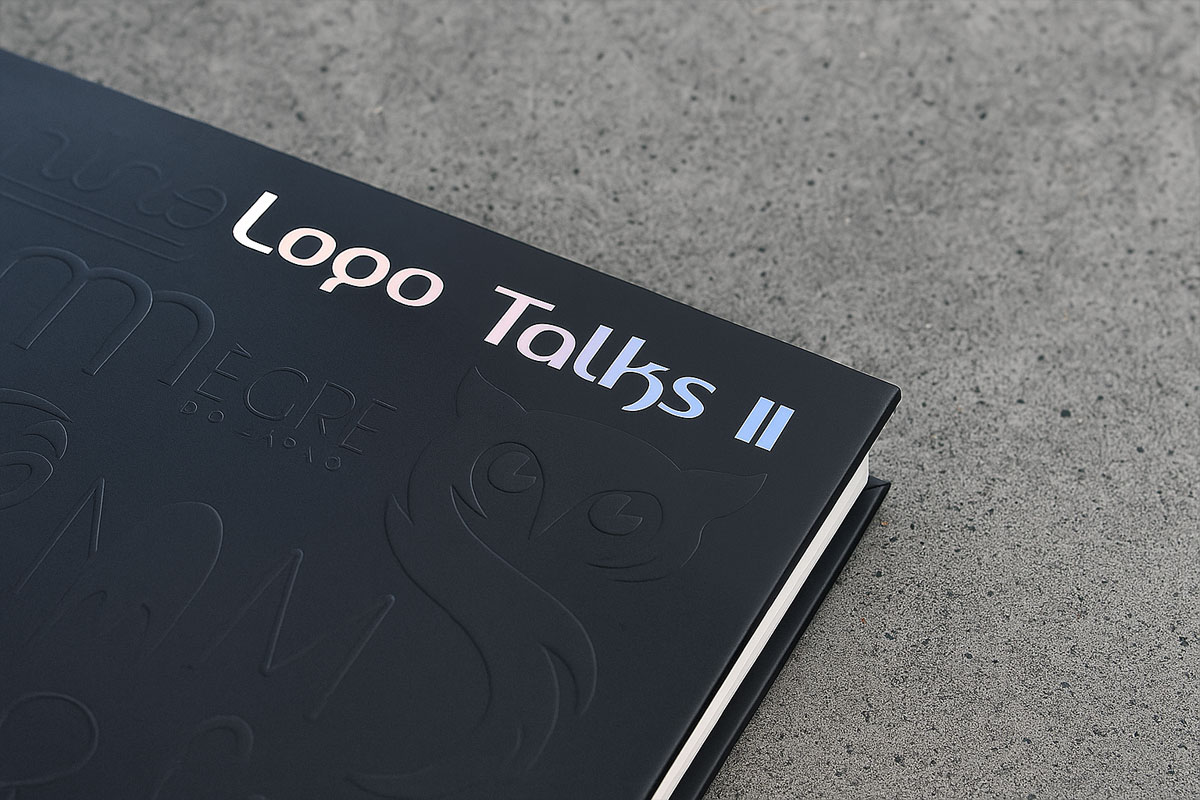 International Logo Talks books feature multiple TMCreation logo creations