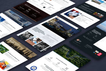 Branding design example for the Industrial sector by TMCreation