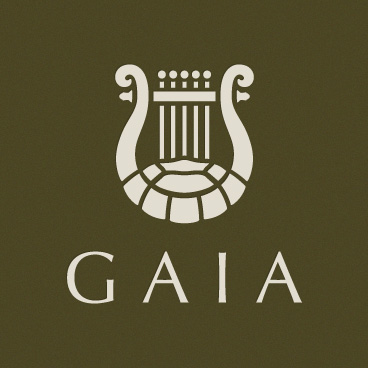 Brand identity logo mark designed by a Japanese graphic designer