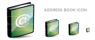 ADDRESS BOOK アイコン