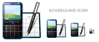 SCHEDULING アイコン